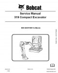 Сервисная инструкция BOBCAT 319, 2-06