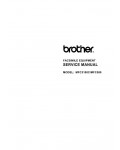 Сервисная инструкция Brother MFC-580, MFC-3100C