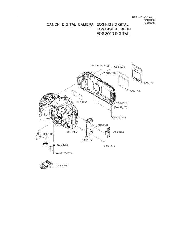 Сервисная инструкция Canon EOS-300D