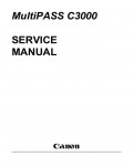 Сервисная инструкция Canon Multipass C3000