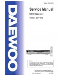 Сервисная инструкция DAEWOO DQR-1000D