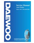Сервисная инструкция Daewoo DWF-170M, DWF-160M, DWF-900M
