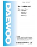 Сервисная инструкция Daewoo KOC-870T, KOC-873T (0S, 5S)