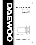 Сервисная инструкция Daewoo KOG-36670S