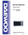 Сервисная инструкция Daewoo KOG-57470S, KOG-57570S