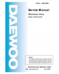 Сервисная инструкция Daewoo KOG-6C675S