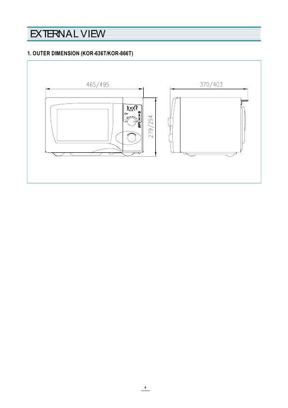 Сервисная инструкция Daewoo KOR-636T1S