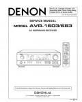 Сервисная инструкция Denon AVR-1603/683