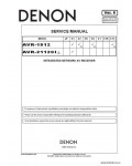 Сервисная инструкция DENON AVR-1912, 2112CI V6