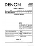 Сервисная инструкция DENON AVR-4308CI V6