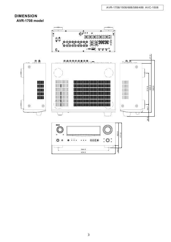 Сервисная инструкция Denon AVR-488, AVR-588, AVR-688