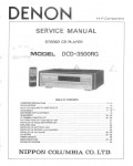 Сервисная инструкция Denon DCM-270/35, DCM-370/65