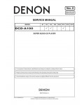 Сервисная инструкция Denon DCM-450