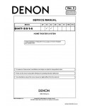 Сервисная инструкция DENON DHT-S514 V2