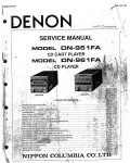 Сервисная инструкция Denon DN-951FA, DN-961FA