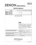Сервисная инструкция Denon DN-V210, DN-V310