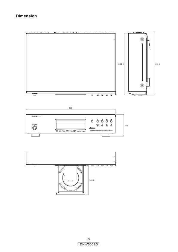 Сервисная инструкция Denon DN-V500BD