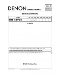 Сервисная инструкция Denon DN-X1700