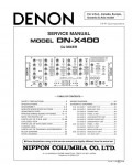 Сервисная инструкция Denon DN-X400
