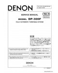 Сервисная инструкция DENON DP-300F V5