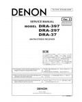Сервисная инструкция Denon DRA-37, DRA-297, DRA-397