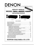 Сервисная инструкция Denon DRA-425R, DRA-625R