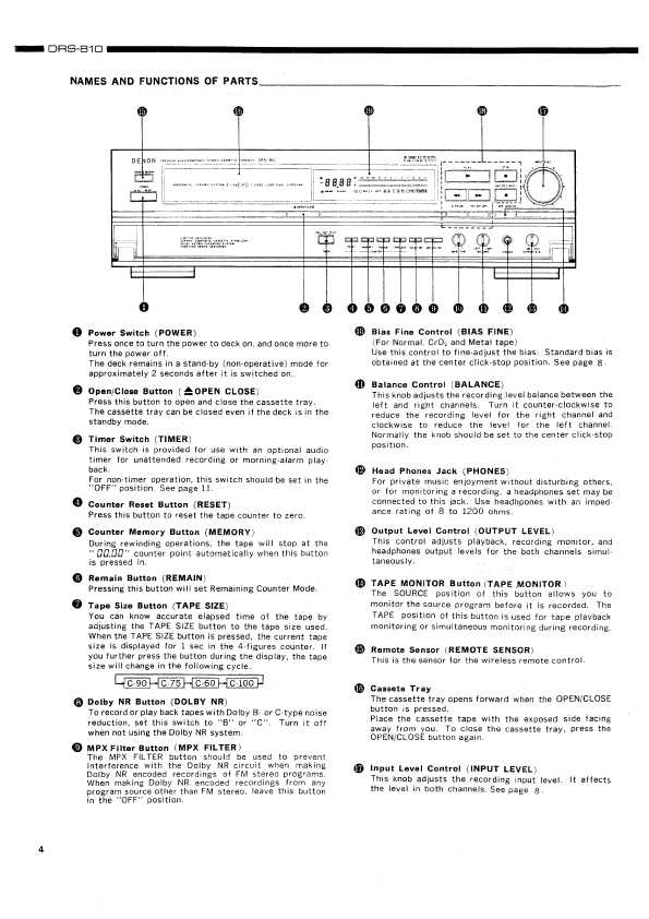 Сервисная инструкция Denon DRS-810