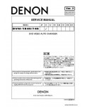 Сервисная инструкция DENON DVM-1845, 745 V2