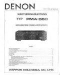 Сервисная инструкция Denon PMA-560