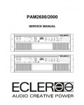 Сервисная инструкция Ecler PAM2000, PAM2600