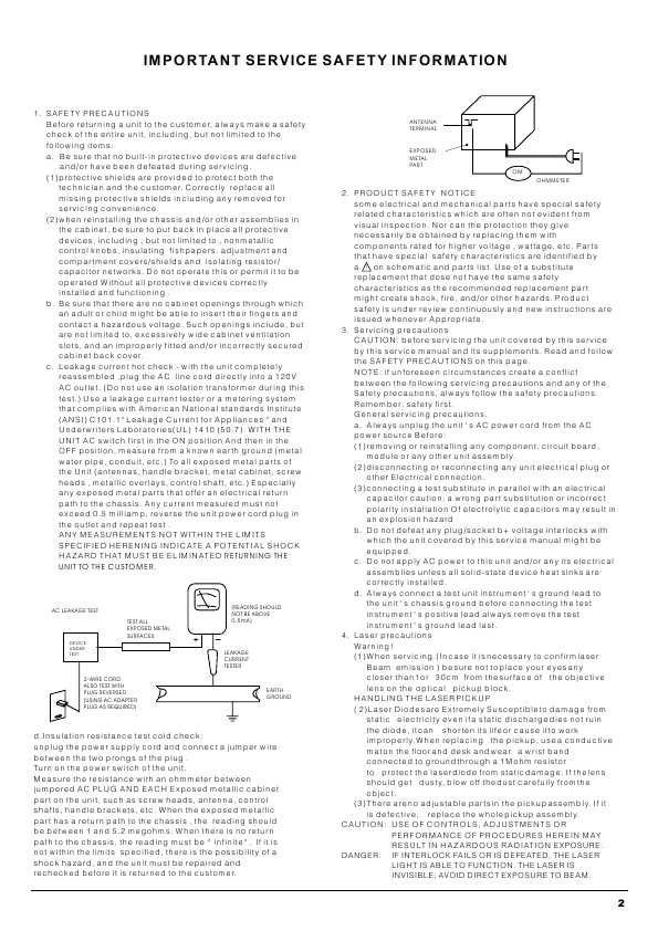 Сервисная инструкция Elenberg MC-4015MP3