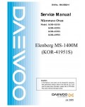 Сервисная инструкция Elenberg MS-1400M