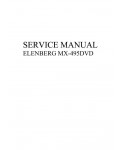 Сервисная инструкция Elenberg MX-495DVD