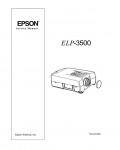 Сервисная инструкция Epson ELP-3500