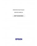 Сервисная инструкция Epson EMP-8000, EMP-9000