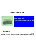 Сервисная инструкция Epson Stylus Photo RX420, RX425, RX430