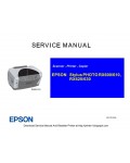 Сервисная инструкция Epson Stylus Photo RX600, RX610, RX620, RX630
