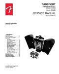Сервисная инструкция Fender PD-250