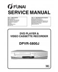 Сервисная инструкция Funai DPVR-5800J