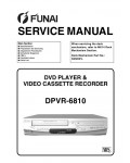 Сервисная инструкция Funai DPVR-6810