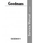 Сервисная инструкция Goodmans GCD-451