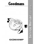 Сервисная инструкция Goodmans GCD-600MP