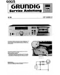 Сервисная инструкция Grundig CF5000-2