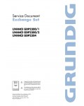Сервисная инструкция Grundig GDP-2300, GDP-2304 LIVANCE