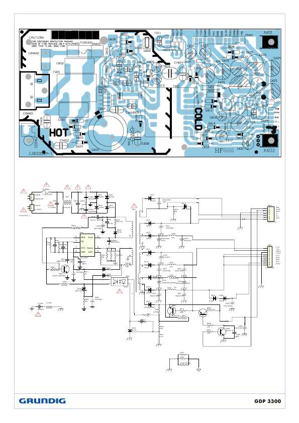 Сервисная инструкция Grundig GDP-3300
