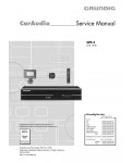 Сервисная инструкция Grundig GPS3