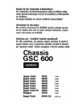 Сервисная инструкция Grundig GSC-600