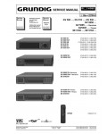 Сервисная инструкция Grundig GV-500, GV-510, GV-530, GV-5050, GV-5395, SE-5102, 5104