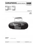 Сервисная инструкция Grundig K-RCD110