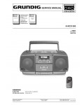 Сервисная инструкция Grundig K-RCD500